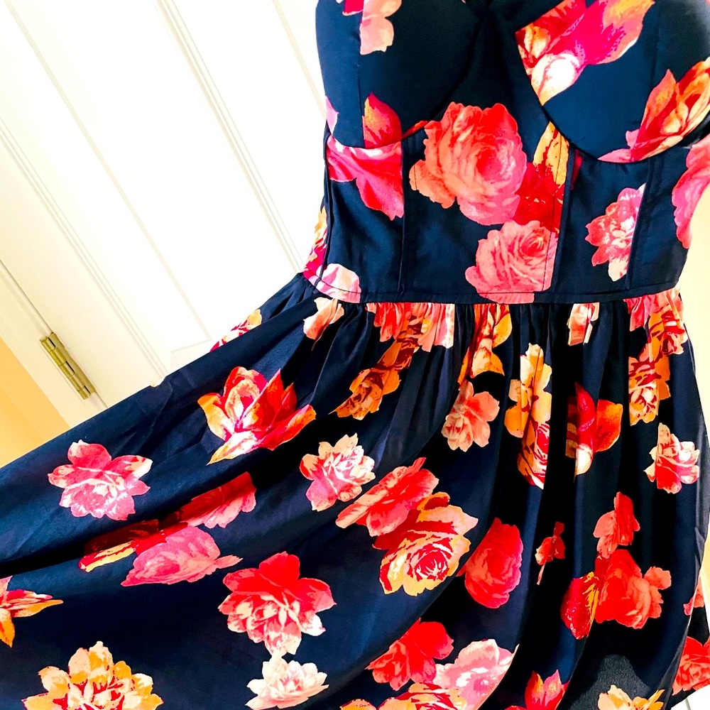 Band of gypsies XS dress built in bra flow dress